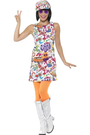 60's Groovy Chick Costume