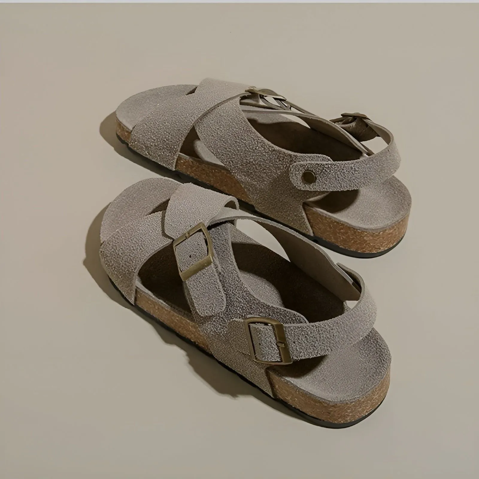 Anila Sandals - Modische Orthopädische Wildleder Sommer Sandalen