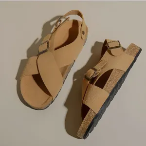 Anila Sandals - Modische Orthopädische Wildleder Sommer Sandalen