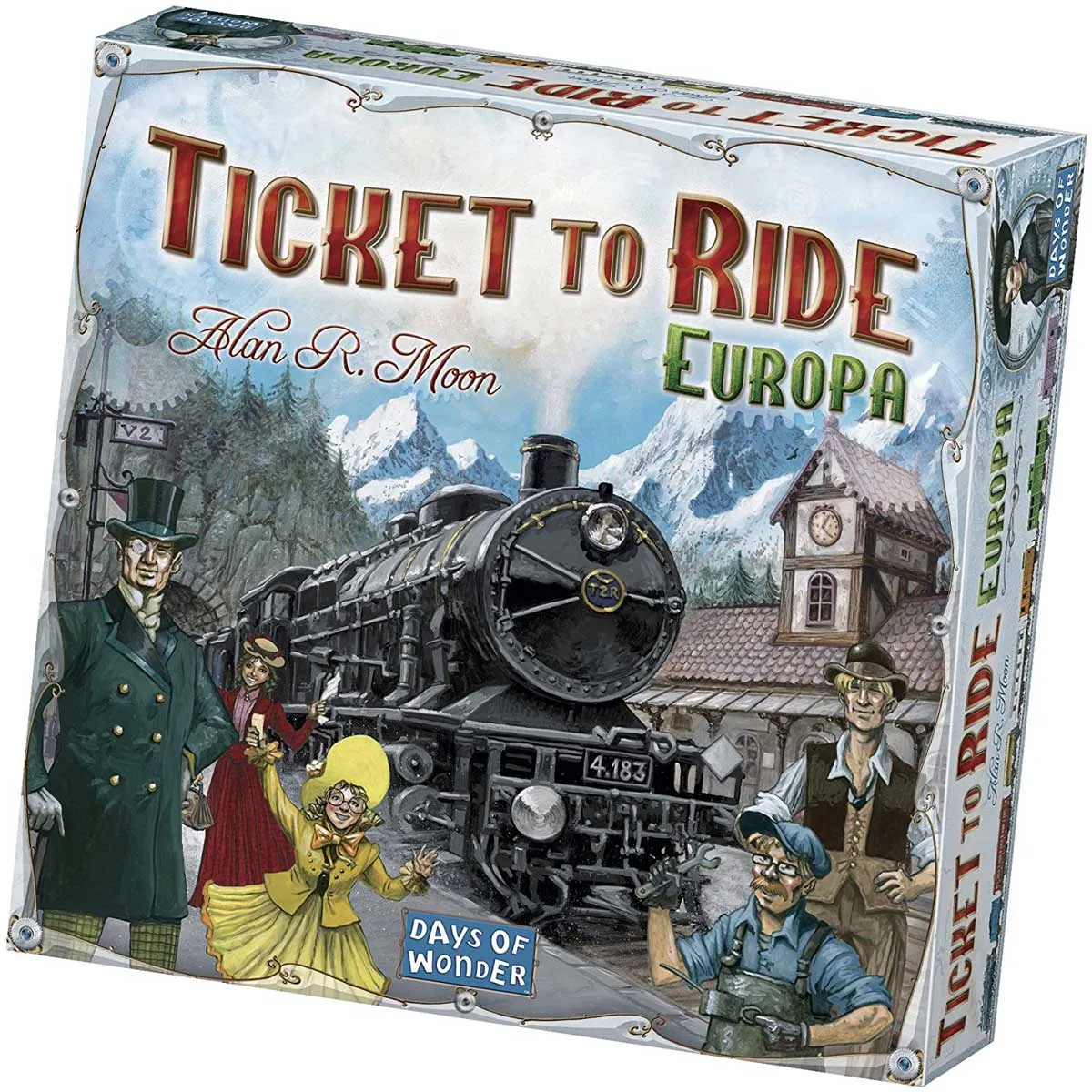 ASMODEE Ticket To Ride Europa, Gioco Da Tavolo, Edizione Italiana - 71792