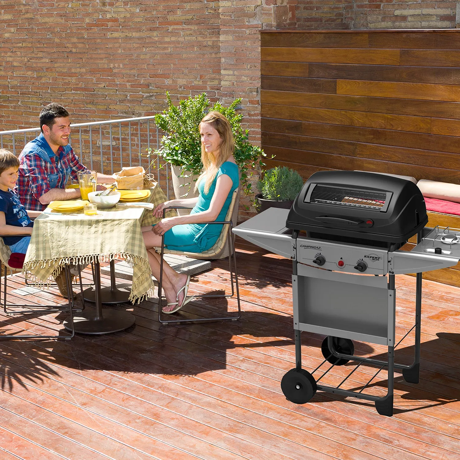 Barbecue Gas Expert Deluxe Cz Bbq