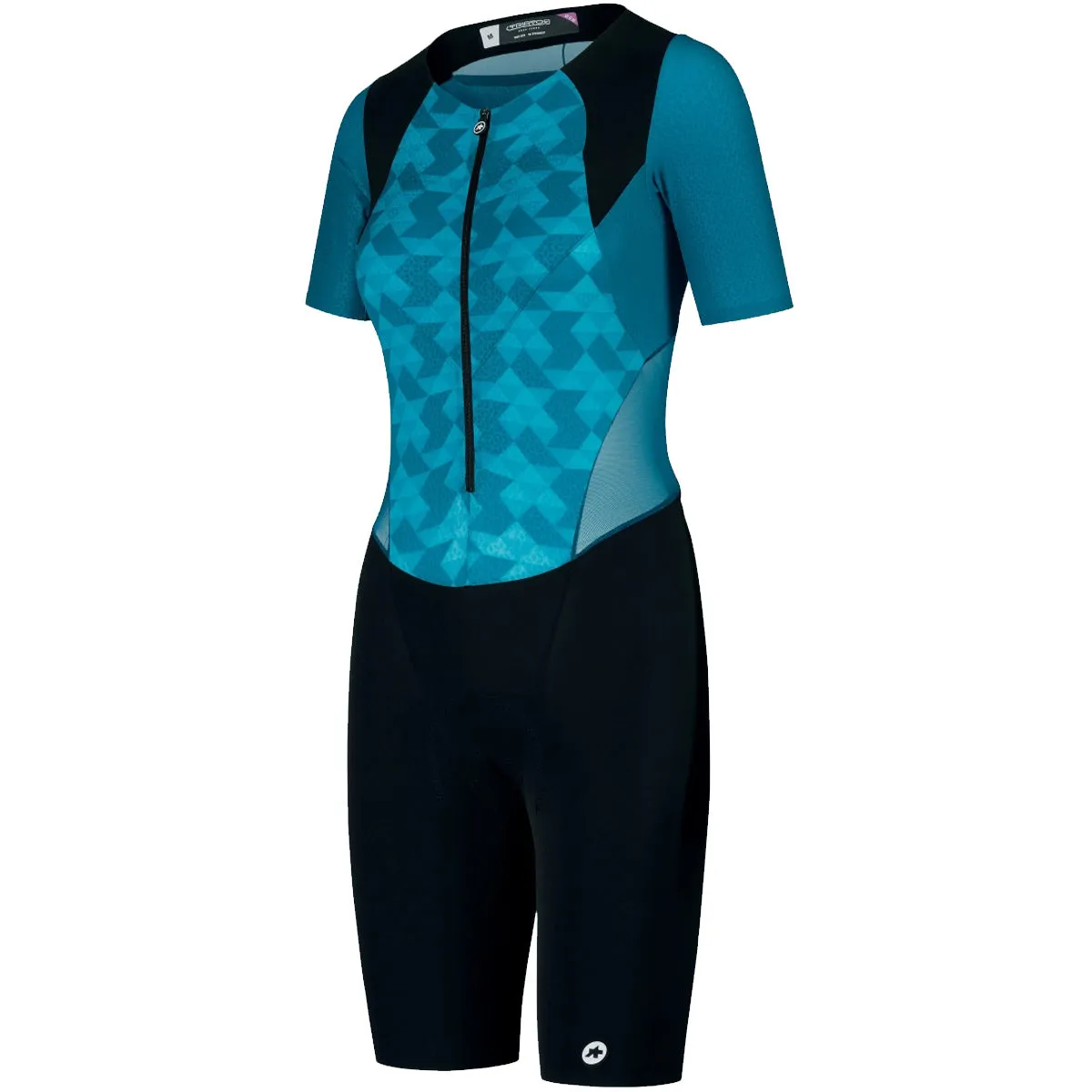 Body donna Assos Triator SS Speedsuit - Blu