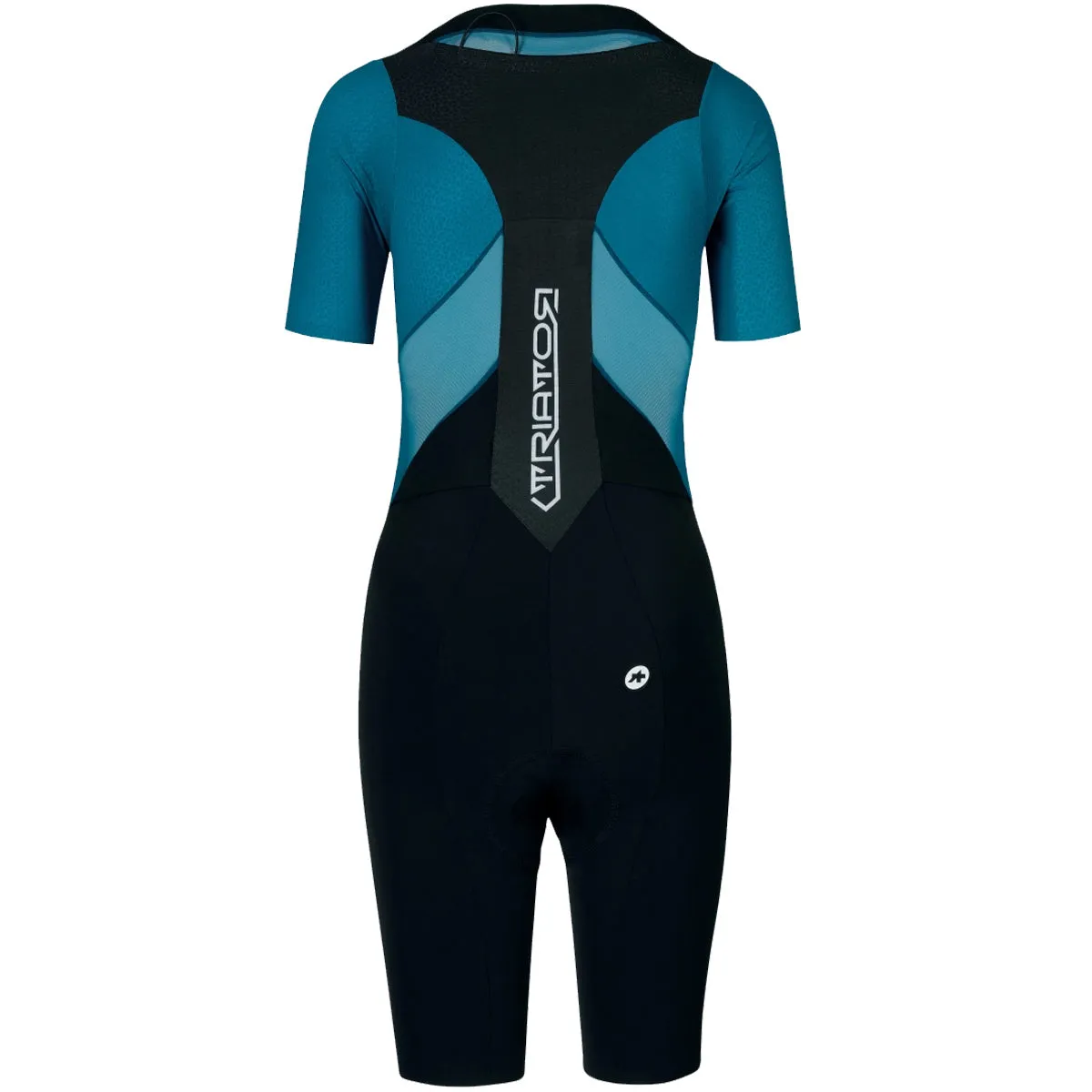 Body donna Assos Triator SS Speedsuit - Blu