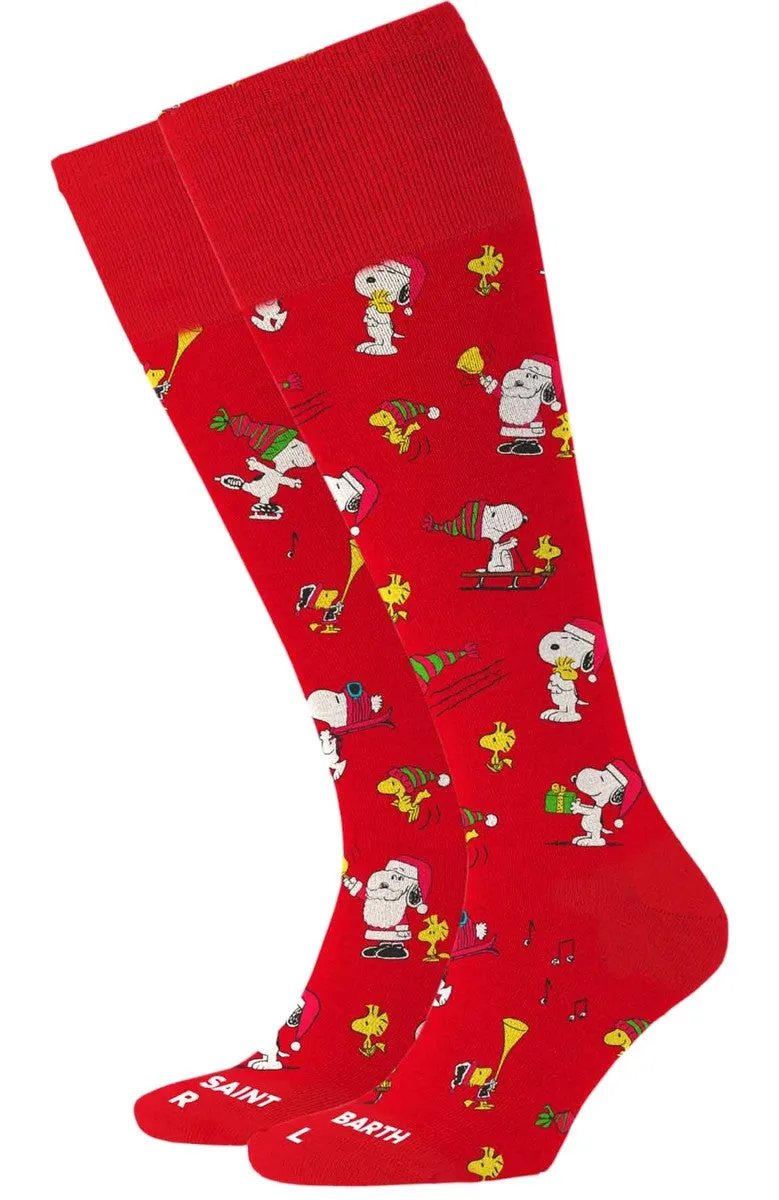 Calza lunga con stampa Peanuts Merry Christmas | EDIZIONE SPECIALE