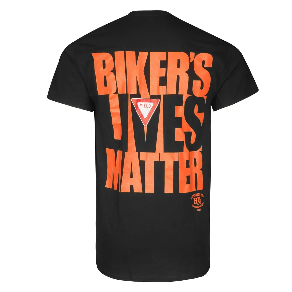 Daniel Smart Biker Lives Matter - Black