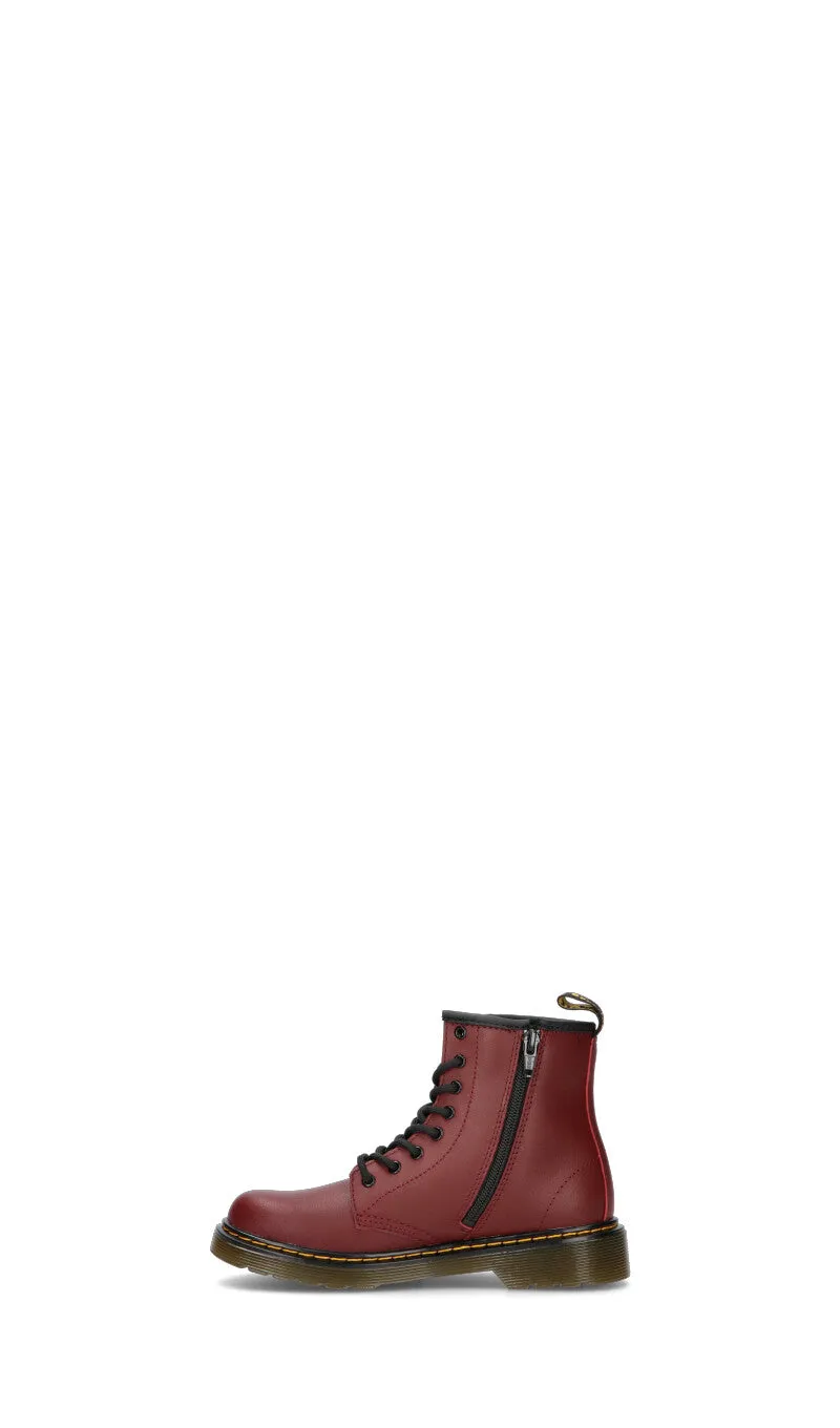 DR. MARTENS Anfibio bimba bordeaux in pelle