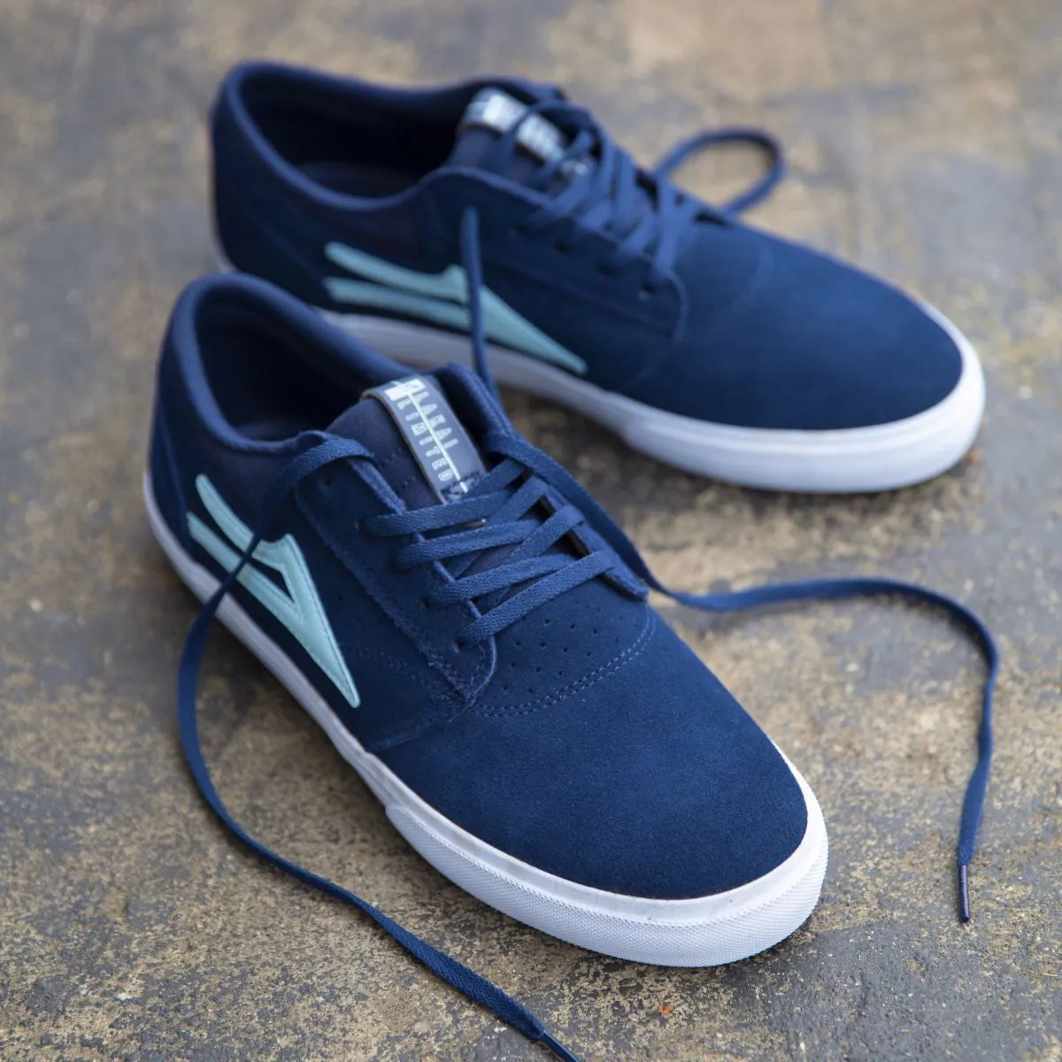 Griffin Navy Suede