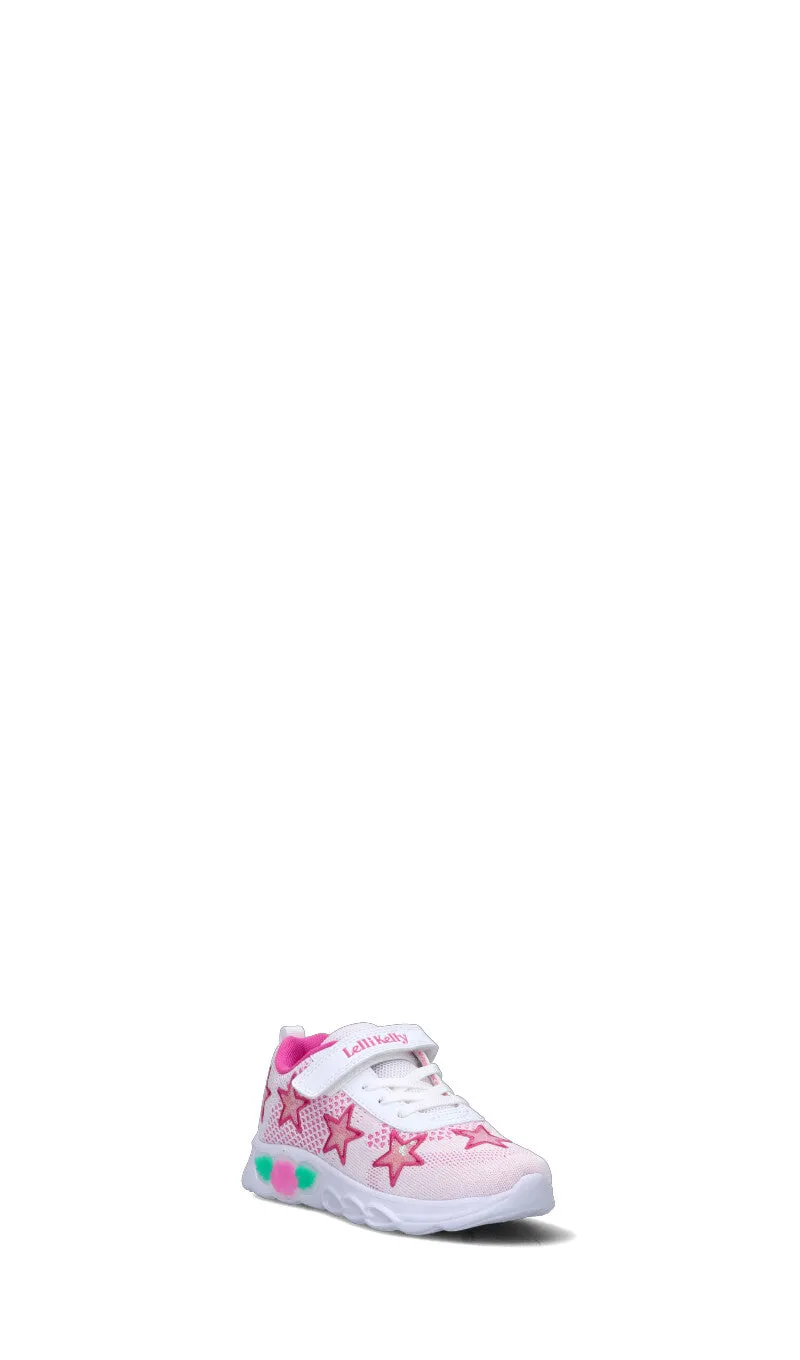 LELLI KELLY Sneaker bimba bianca/rosa/fuxia