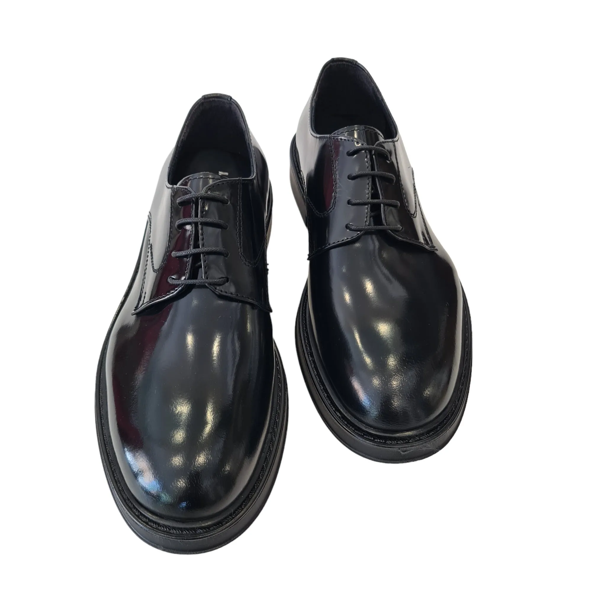 Les Poemes Uomo Scarpa Elegante Nero Rif.76