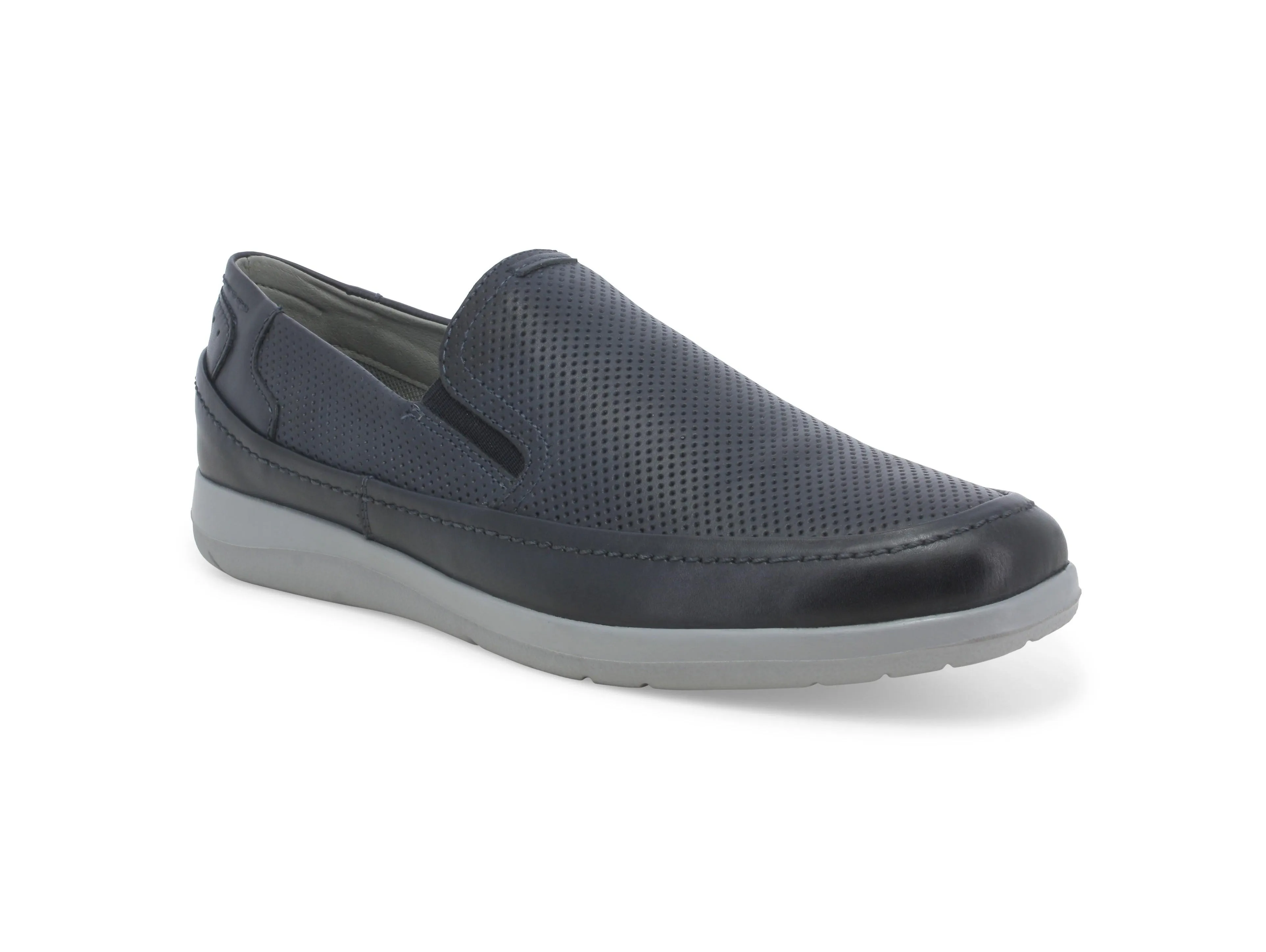 Melluso Scarpe Uomo Estive due Elastici Slip-on Pelle