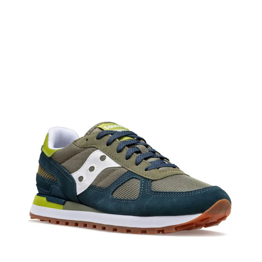 SAUCONY SNEAKERS SHADOW ORIGINAL S2108-826 BLU-VERDE