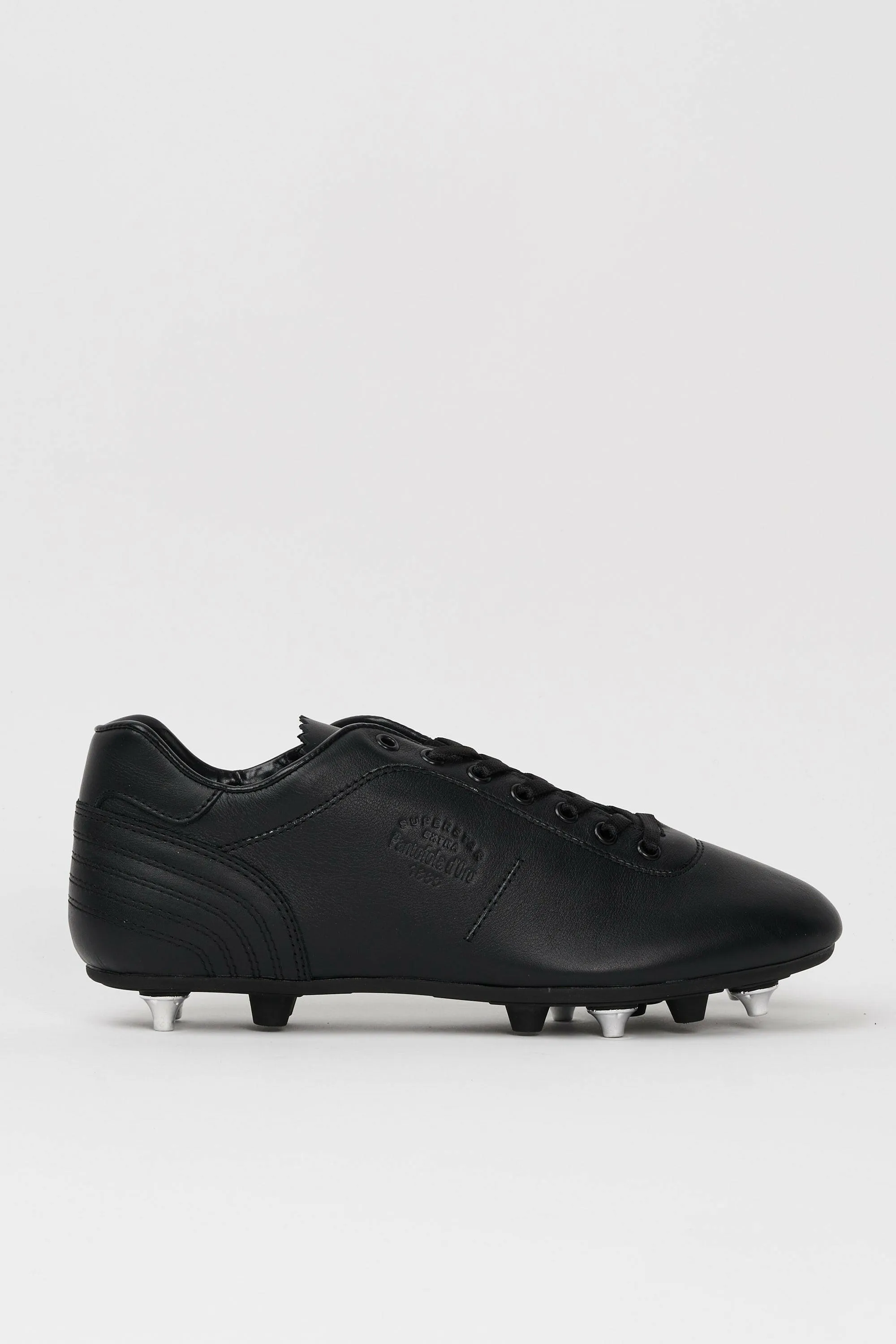 Scarpe da calcio Lazzarini in pelle nera