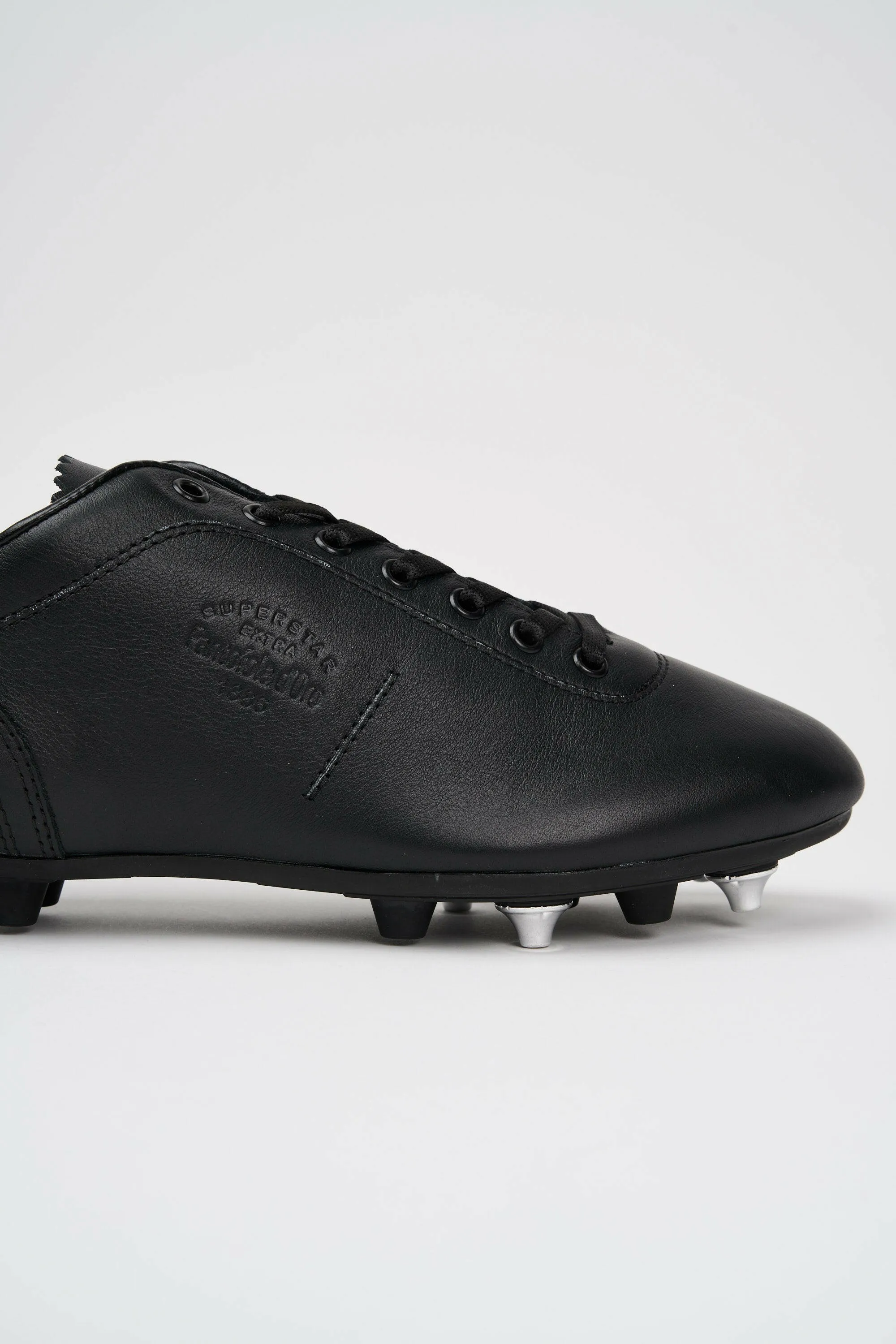 Scarpe da calcio Lazzarini in pelle nera