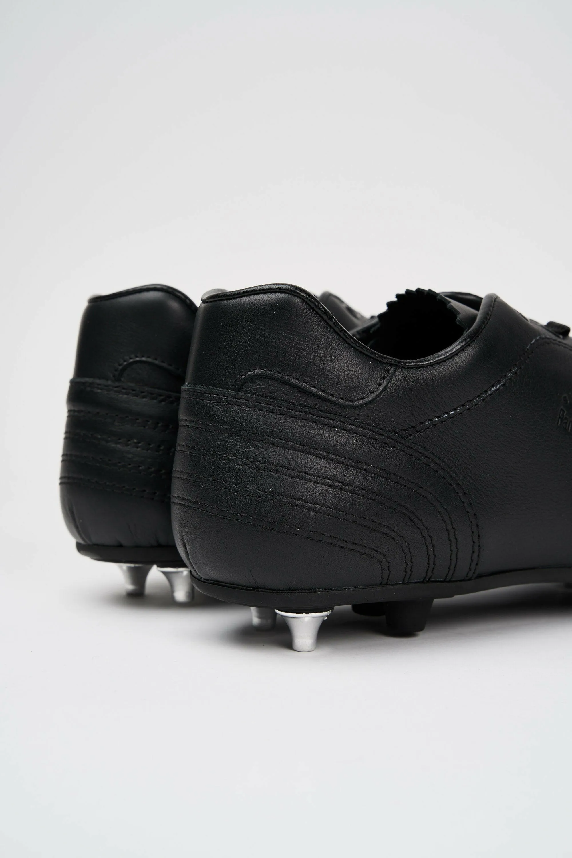 Scarpe da calcio Lazzarini in pelle nera