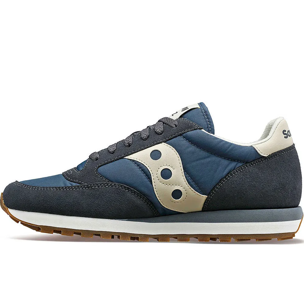 Scarpe Uomo Saucony Sneakers Jazz Original Colore Navy - Cream