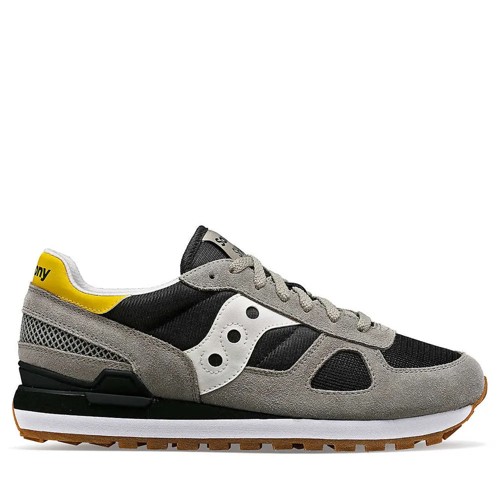 Scarpe Uomo Saucony Sneakers Shadow Original Black - Grey